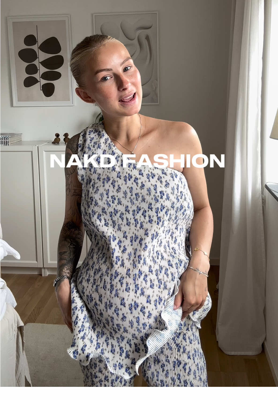 A post by @nattid on TikTok caption: I betalt samarbete med @nakdfashion | med min rabattkod får ni 10% rabatt gäller även på rea 🤍 