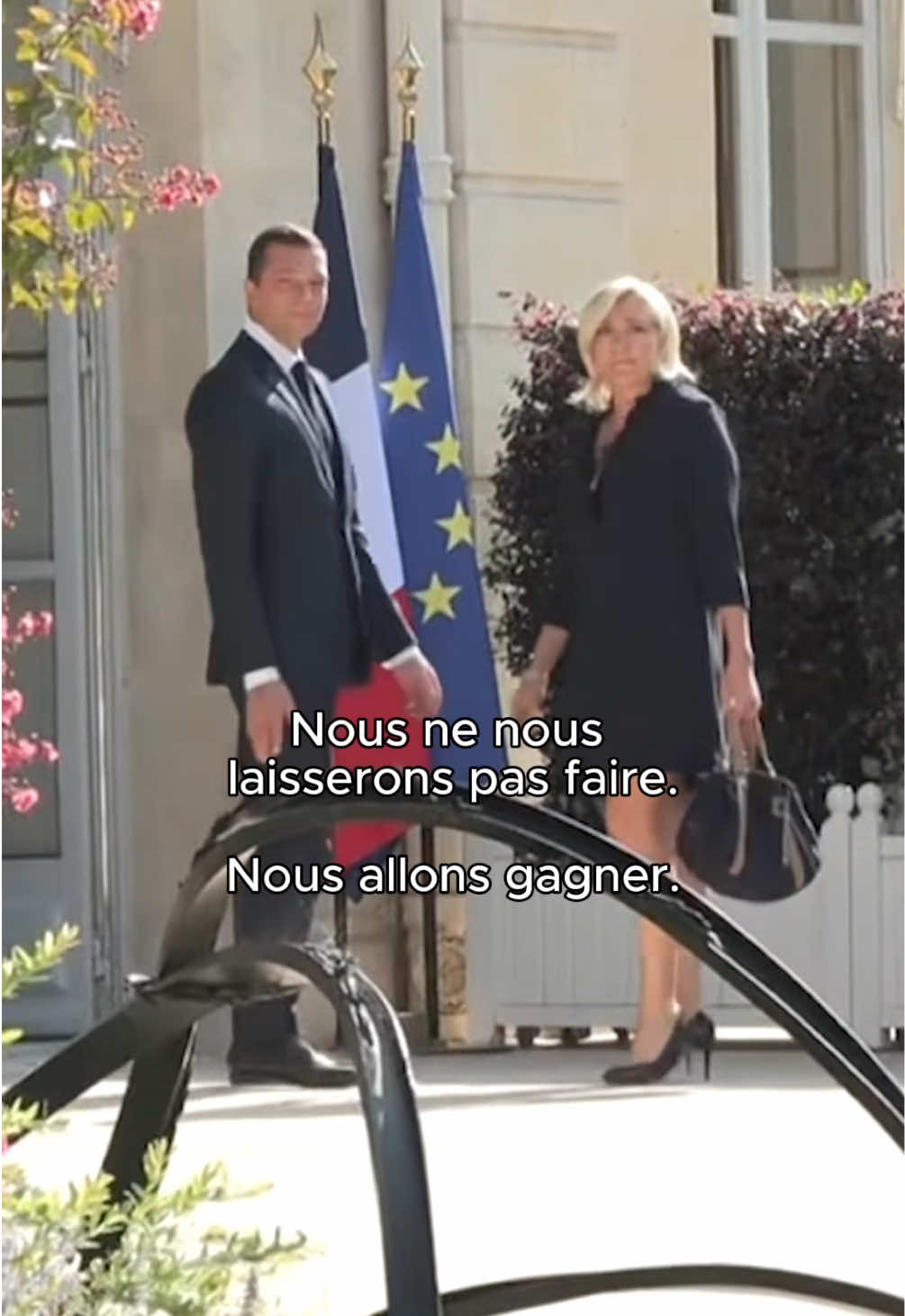 A post by @julienodoul on TikTok caption: Jusqu’à la victoire 🇫🇷