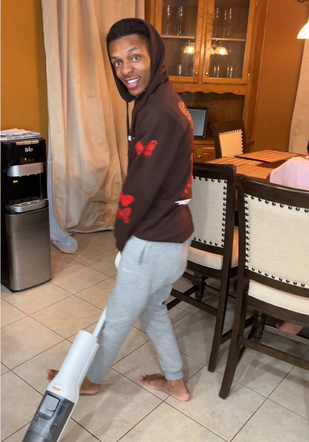 A post by @montezwilson on TikTok caption: Discover Effortless Cleaning: Meet the Roborock F25 RT!🏋️🤩🤩 @RoborockUS #tiktoksuperbrandday #roborock #cleaningtiktok #cleanwithme #cleaningmusthave #F25RT #RoborockF25RT #dealsforyoudays