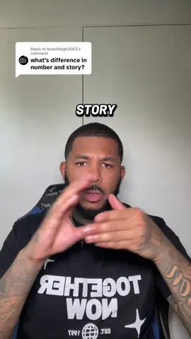 A post by @chaadcrb on TikTok caption: Replying to @brandileigh2003 difference between “number” and “story” in ASL #funny #asl #signlanguage #americansignlanguage #trending #foryou #viral #fyp #foryoupage #explore #chaadcrb 