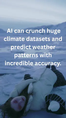 A post by @dropsknowledge on TikTok caption: AI is interpreting weather patterns. #edutok #ai #stem #artificialintelligence 