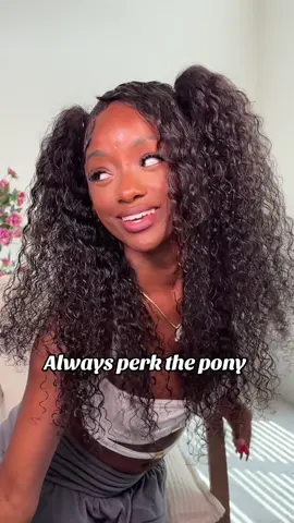 A post by @amandaupnext on TikTok caption: Height booster for my ponytails @Nulook hair #ponytailtutorial 