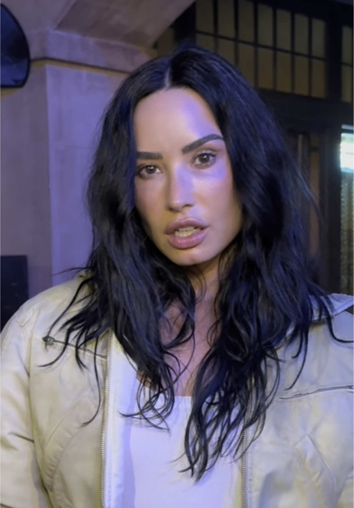 A post by @ddlovato on TikTok caption: it feels so right 