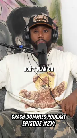 A post by @crashdummiespodcast on TikTok caption: We want him to live a long and healthy life and it starts today 🥹 #podcast #crashdummiespodcast #fyp #blackcontentcreators #comedy #funnypodcast 
