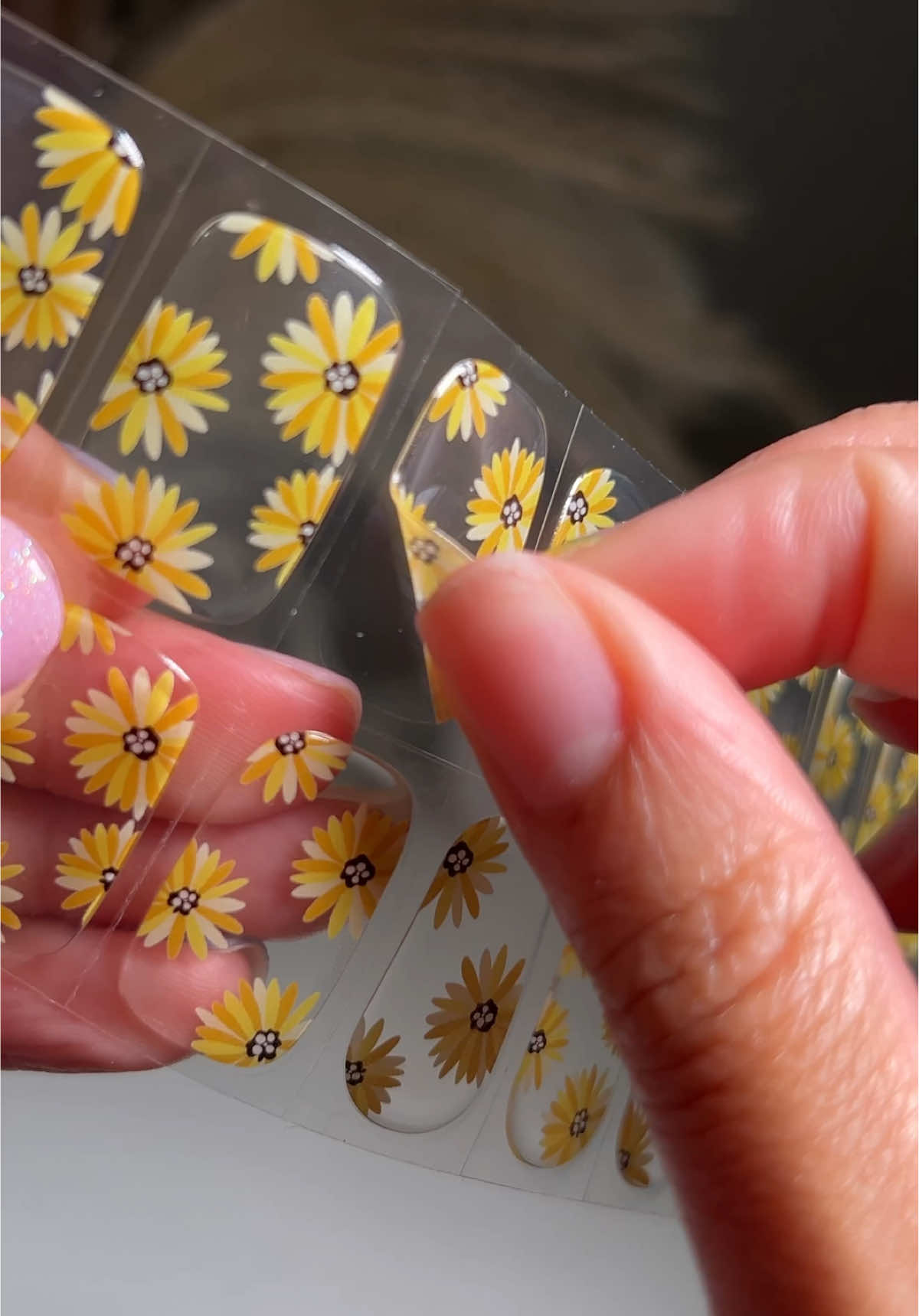 A post by @galorase on TikTok caption: Our gel nail strips simplify the process of doing your nails. Just stick them on and cure! 💅 It saves you money and a trip to the salon ⏰ ✨ Easy to apply & remove ✨ Lasts 2-3 weeks ✨ Odorless ✨ Non-damaging ✨ Semi-cured gel nail strips ✨ Affordable Get your own gel strips by going to the lenk in BlOO 🥰 Before they sell out again!  #gelnailsathome #gelnails #summernails #gelnailsticker #usa 