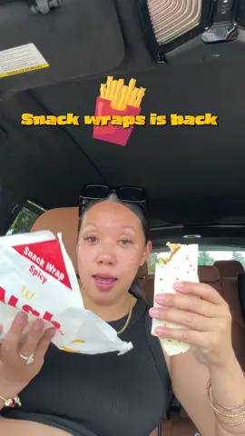 A post by @citycouponmom on TikTok caption: @McDonald’s snack wraps is back!  #mcdonalds #mcdonaldssnackwrap #snackwrap 