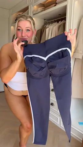A post by @carys.whittaker on TikTok caption: I’m wearing size L in the leggings for reference and I’m a uk 14/16 and 5’4. I always have my code CARYS10 live with gymshark! Ad ✨ For everyday lounging comfort I would go size XL but for training and lifting I love the size L which I’m wearing here! These have just launched on the Gymshark website!! 
