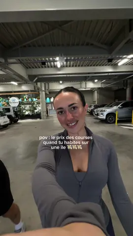 A post by @alaiadiary on TikTok caption: je suis choquée chaque jour mdr, dites vous que U c’est le moins cher ici 🙃 #vivresuruneile #stbarth #course #groceries 