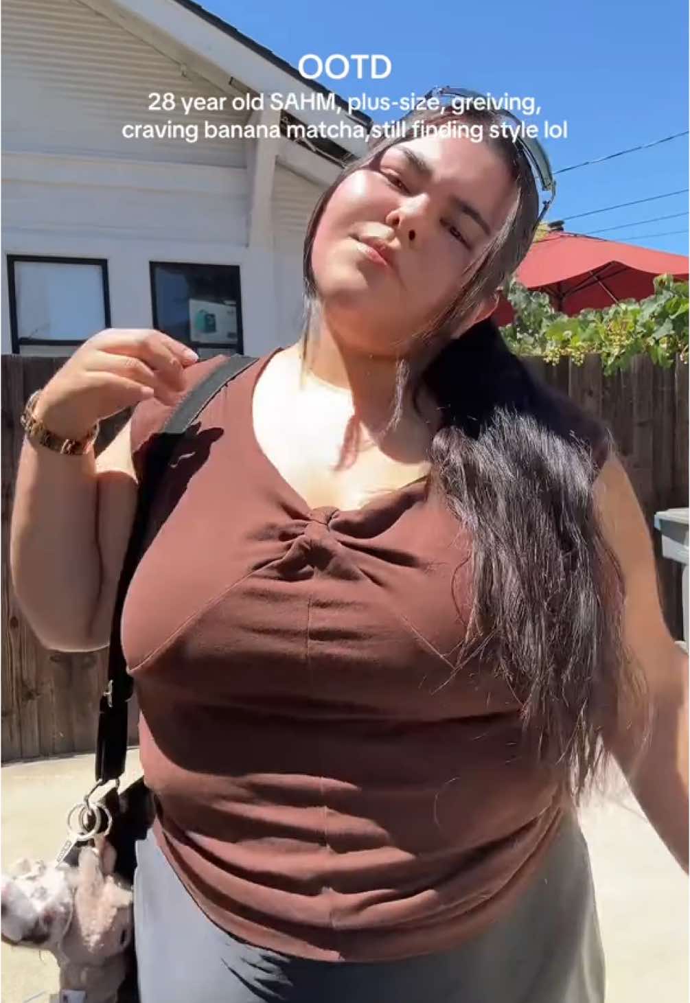 A post by @_davanity on TikTok caption: Day 22/30 of getting ready everyday. Today was fairly easy considered I’ve already worn this outfit a million times haha