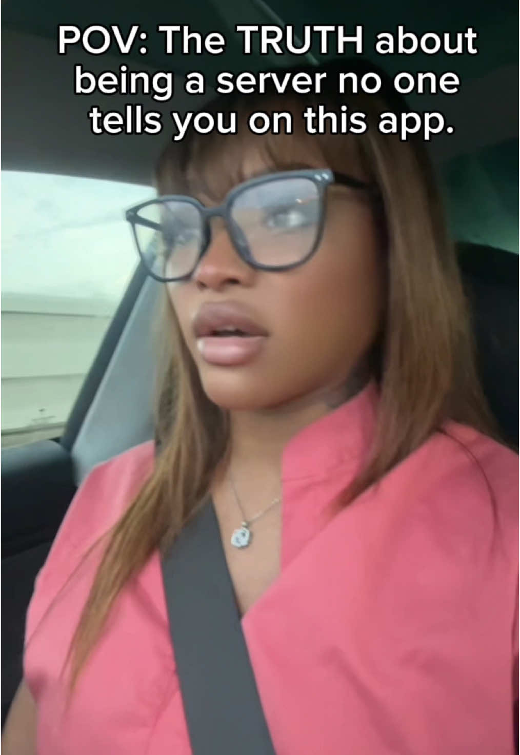A post by @poppedbycherry on TikTok caption: I have days where I think to myself just push through and go make some extra money and with this economy I’m considering it…. But I have just NOT been able to wrap my mental around going back to a hospitality. My sanity is like “please NO.” #serverlife  #restaurantlife #waitress #bartender #waitressing 