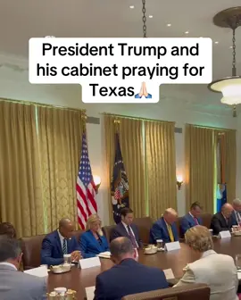 A post by @teamtrump on TikTok caption: Prayers for Texas 🙏🏻 #texas #texasfloods #donaldtrump
