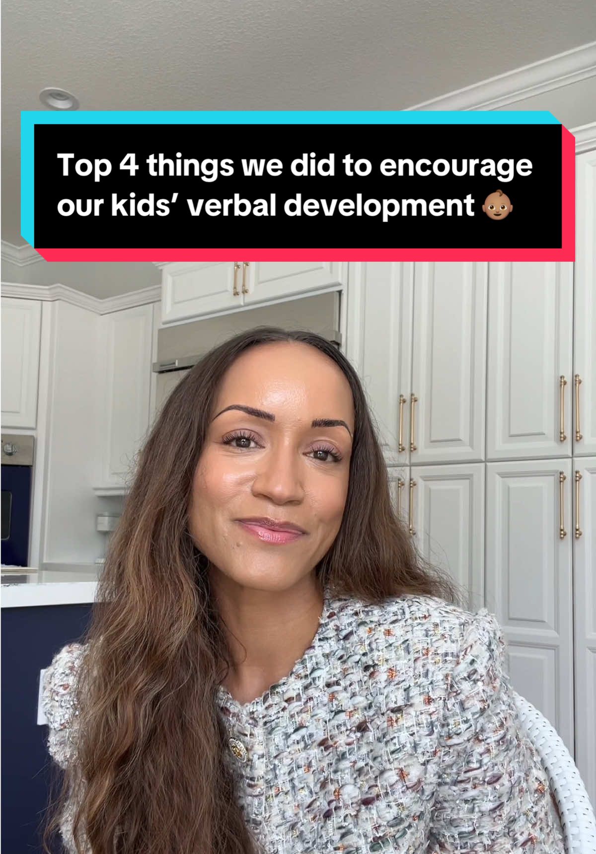 A post by @janylsmithesq on TikTok caption: Replying to @prodbyscrilla happy to share! Disclamer: This is what my husband and I decided worked for our family, and I was asked what we, specifically, did to encourage our typically-abled children’s verbal development. Do what works for you and yours. ❤️ #momsoftiktok #parenting #intentionalparenting #parentingtoddlers #parentinglittles #earlychildhood 