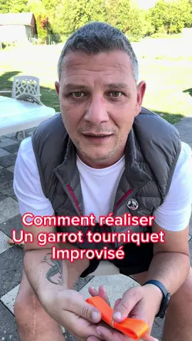 A post by @lvprvention on TikTok caption: Comment réaliser un garrot tourniquet improvisé face a des situations d’urgence de saignement abondants #urgence #survivor 