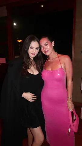 A post by @averyywoods on TikTok caption: Such a beautiful night with so many amazing women 🥹💖✨ so grateful for these moments! @Rare Beauty 