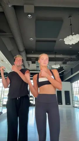 A post by @ryleearnold on TikTok caption: Choreo prep for this weekend with fav @carter 🥰🫶🏻 sneak peak of our combo for the @LSU TIGER GIRLS ✨