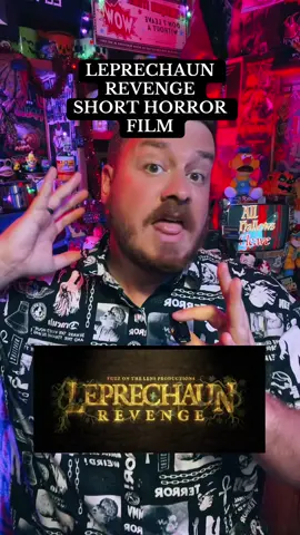 A post by @allhallowscleave on TikTok caption: Leprechaun Revenge Horror Short is INSANELY GORY GOOD FUN @Fuzz on the Lens #fyp #horror #horrortok #leprechaun 