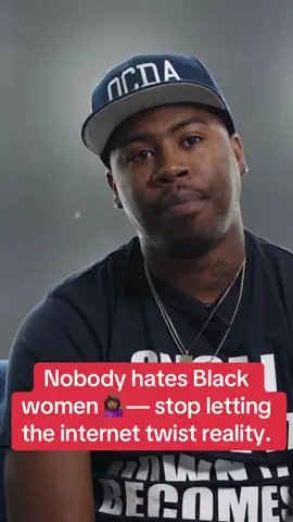 A post by @calimar_whit3 on TikTok caption: This whole “Black men hate Black women” narrative is 🧢 #fyp #foryou #foryoupage #viral 