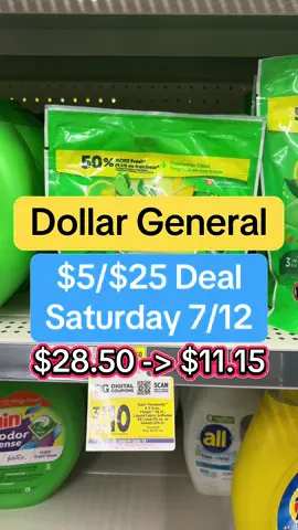 A post by @couponwithmichael on TikTok caption: Dollar General Deal for Saturday July 12th! #dollargeneral #dollargeneralcouponing #dollargeneraldeals #dollargeneralfinds #dollargeneralcouponer #dollargeneralhaul #couponcommunity #couponing #couponing #coupon #couponfamily #save #savemoney #deals #learntocoupon