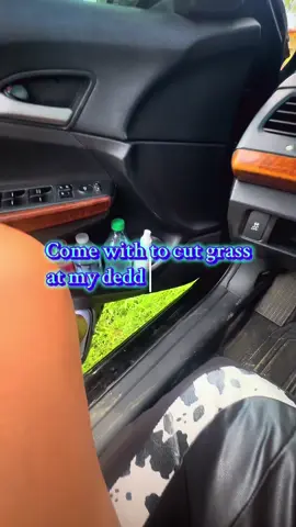 A post by @xo_0220 on TikTok caption: as long as I have my AirPods I can cut all day #fypシ #foryoupage #cutgrass 