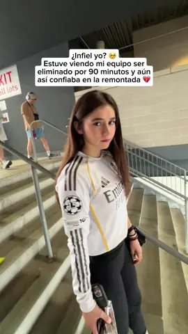 A post by @arayfer_ha on TikTok caption: Pero siempre te voy a querer 🤍 #HalaMadrid #mundialdeclubes #psg #arayfer #futbol #estadio #eliminado 