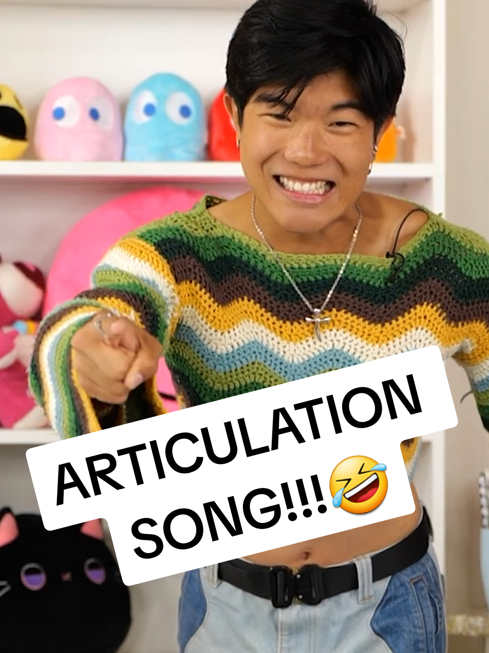A post by @cherylporterdiva on TikTok caption: How did @aeden do #articulationsong?🤣 #vocalexercise 