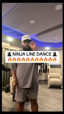 A post by @pastormikejr on TikTok caption: 😂😂😂 NINJA LINE DANCE TUTORIAL  #AmenPMJ #PMJNINJA #NINJA #AMENMIXTAPE #tiktoklive #livehighlights 