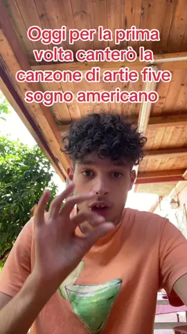 A post by @u_calabrisi1 on TikTok caption: Oggi per la prima volta canterò la canzone di artie five sogno americano #videoviral #perte #artie5ive 