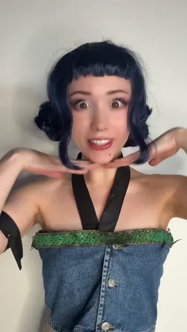 A post by @toothlessteddie on TikTok caption: zoey demon hunters closet cosplay x3 i’m gonna make a proper one soon!!