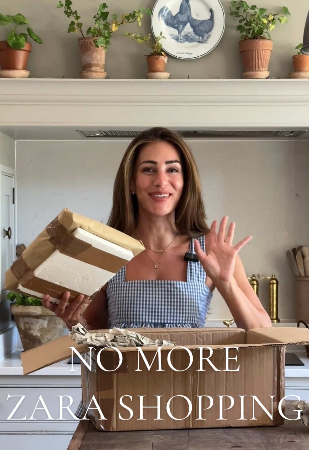 A post by @lydiamillen on TikTok caption: No more Zara shopping! #haul #antiqueshopping #zarahaul #luxuryhaul #unboxing 