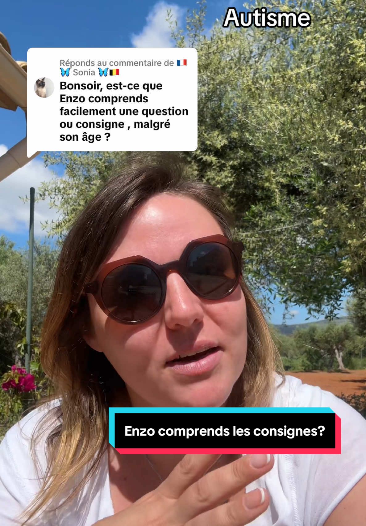 A post by @enzoetcharlotte on TikTok caption: Réponse à @🇫🇷 🦋 Sonia 🦋🇧🇪 Inst*gran: enzoetcharlotte #pourtoiii #fyp #viedefamille #autismesevere #tsa #aidante #aba  #pourtoi #autisme #autistesevere #pourtoii #handicapinvisible    