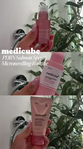 A post by @lexielearmann on TikTok caption: Been gatekeeping this Medicube routine but it’s time 😮‍💨 This 3-step combo actually helped calm my breakouts and fade dark spots — without irritating my skin. ✨ Exosome Serum (spot treatment queen) ✨ Milky Toner (hydrating + smoothing) ✨ Pink Wrapping Mask (glass skin by morning) If you’re dealing with post-acne texture or pigmentation, this is your sign 💗 @medicube global #medicube #medicubemilkytoner #milkytoner #medicubeskincare #toner #hyperpigmentation #darkspot #acneskin #acne #sephora #ulta