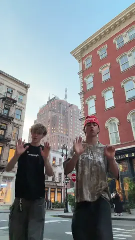 A post by @themalachibarton on TikTok caption: NYC wit @austin #fyp peep my ig @malachibarton for more nyc clips!!
