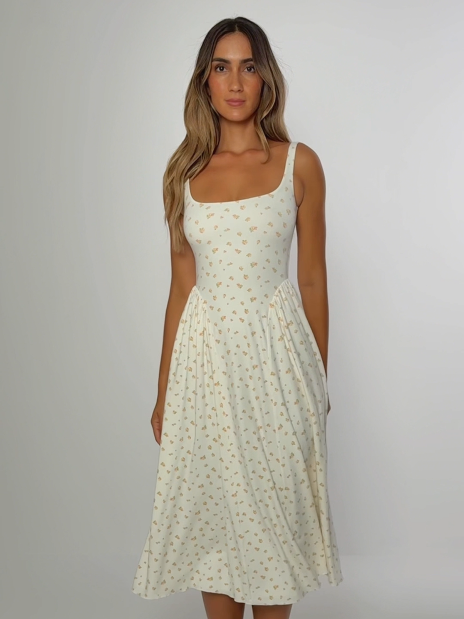 A post by @ohpolly on TikTok caption: Soft styling meets body-loving silhouettes with Soft Season: The Next Chapter. #ohpolly #outfitinspo #holidayoutfits #eurosummer #ohpollydress #formaldress #promdress #summerdress