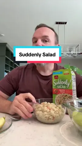 A post by @anidaslajaunie on TikTok caption: Who else loves a Suddenly Salad noodle? #suddenlysalad #pastasalad #lunch #mukbang #eatwithme #nostalgic #pasta 