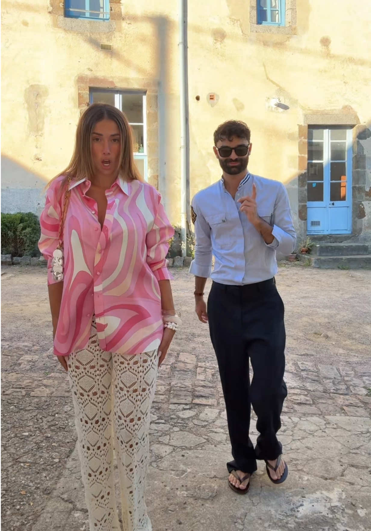 A post by @isabeau.delatour on TikTok caption: Quand ton meilleur pote est ton styliste @Keyvan Nejad 🤍
