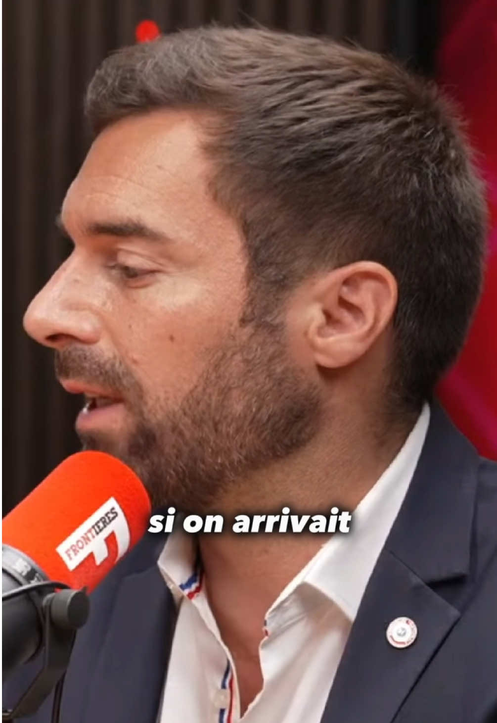 A post by @julienodoul on TikTok caption: L’immigration n’est pas une chance pour la France !