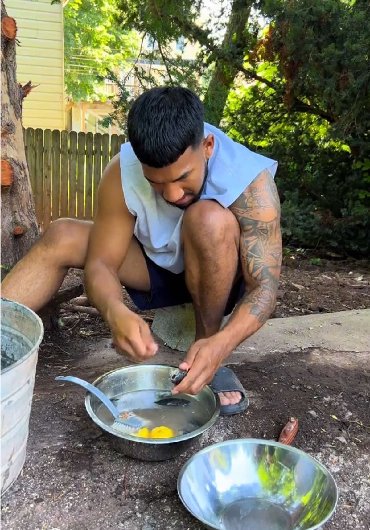 A post by @life0fjon on TikTok caption: Curry cascadoo, #fyp #trini_tiktoks #caribbeantiktok 