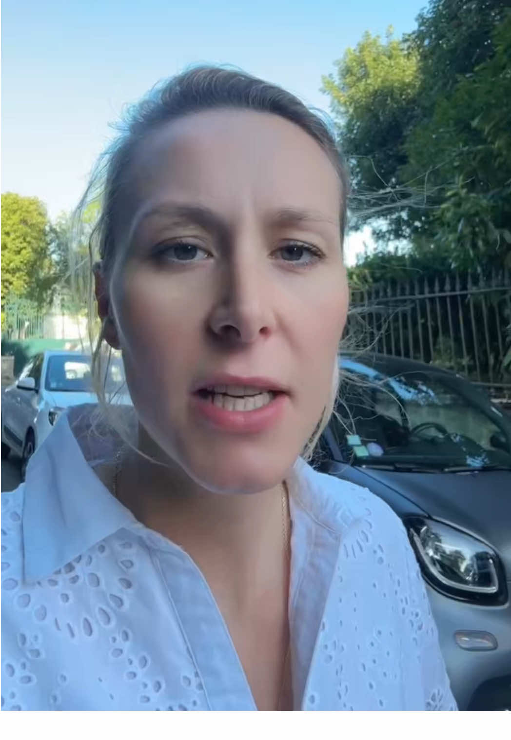A post by @marion_marechal on TikTok caption: Imaginez le pire cauchemar orwellien, où notre gouvernement confierait la liberté d’expression sur les réseaux sociaux aux militants wokistes les plus fanatiques du pays. Avec Aurore Bergé, ce cauchemar va devenir réalité.