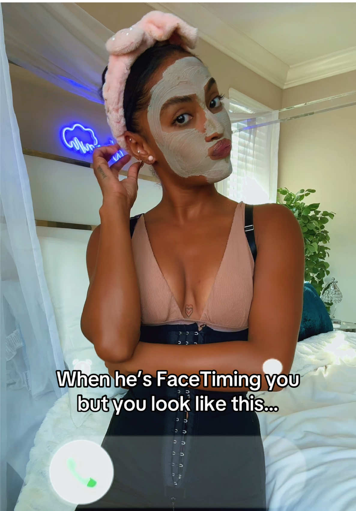 A post by @official_janina on TikTok caption: Sorry, I gotta get back to you😂