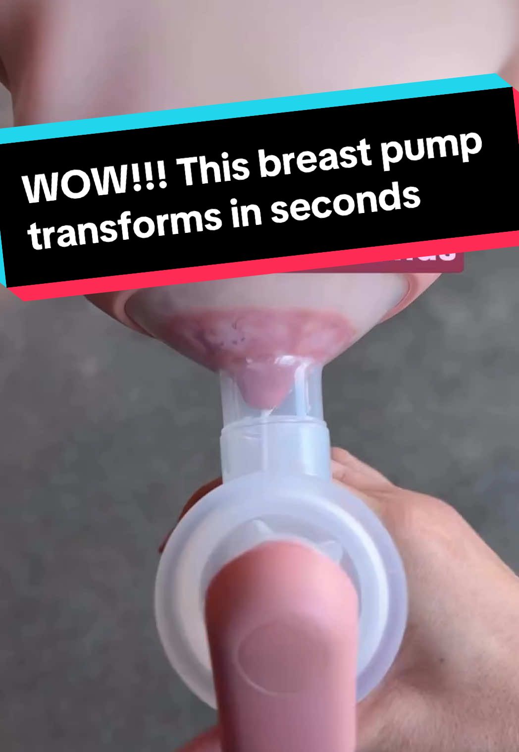 A post by @fridababy on TikTok caption: Do the twist 💃 Our NEW 2-in-1 Manual Breast Pump is the first of its kind and gives you TWO ways to get milk from boob to bottle. #breastfeeding #breastfeedingjourney #postpartumjourney #postpartum #breastpump #manualbreastpump #momsoftiktok 