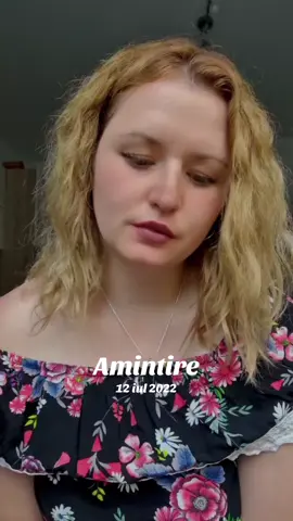 A post by @dianacreatza12 on TikTok caption: #amintire 
