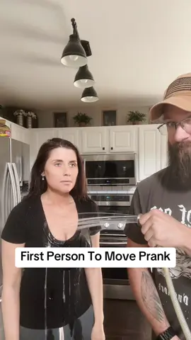A post by @thugmomog on TikTok caption: SHE TURNED INTO STONE 🤟🏼😂 #couple #marriage #couples #relatable #trending #fypシ #relationships #prank #couplestiktok 
