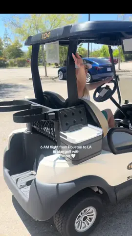 A post by @carolineontv on TikTok caption: A perfect day spent with my sis! Love you @L3XI 🤍 #losangeles #hollywood #golf #golfing #golfgirls 