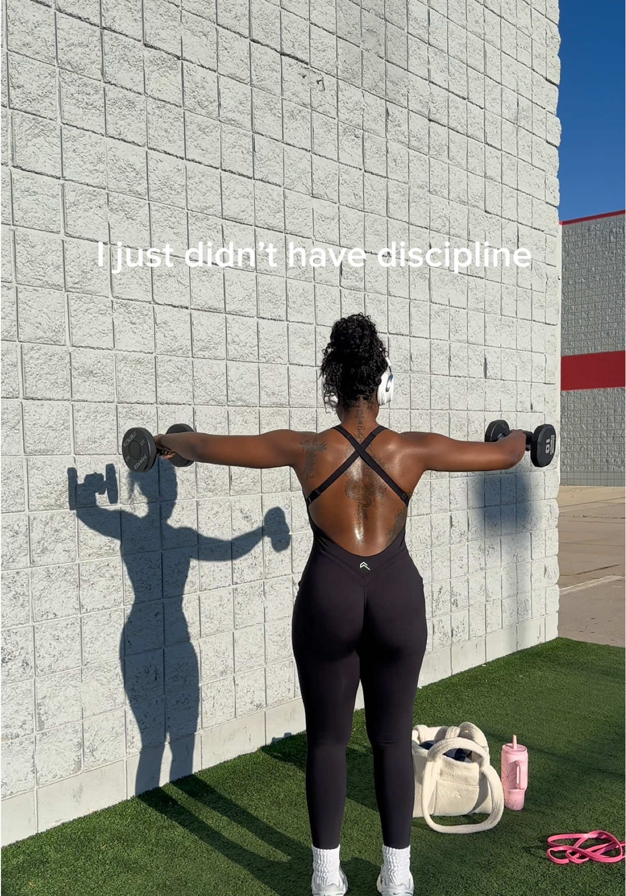 A post by @ on TikTok caption: 1.Caloric deficit (high protein)  2.30-60 mins of cardio 5x a week  3. 30-45 mins of strength training 3-4x a week I remember crying to God that I was tired of my body, tired of disliking myself and he said “Talitha losing weight isn’t hard, you just don’t have discipline” when you ask God for something he’s not just going to give it to you… but opportunities to PRACTICE it. #weightloss #weightlossjourney