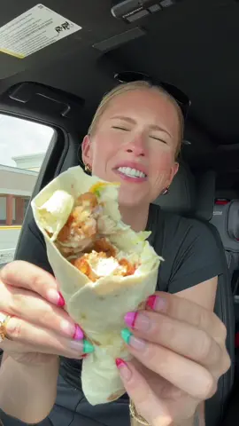 A post by @smallersam_pcos on TikTok caption: THE SNACK WRAP IS BACK AT MCDONALDS 🥳🩷 (510 cals + 32g protein) Here’s how to order:  -Ranch Snack Wrap + pickles  -3 piece McCrispy strips (add one strip to the wrap & save the rest for our dupe)  #mcdonalds #snack #wrap #fastfood #hack #order 