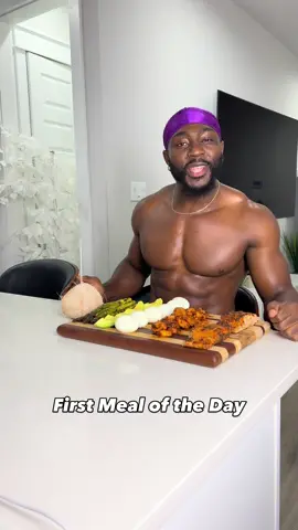 A post by @starboy_camair on TikTok caption: Eat your PROTEIN!!  Using @tryfithub to track my calories  #highprotein #highproteinmeals #mealprep #mealplan #healthy #healthyrecipes #healthyeating #cleaneating #eatclean #healthylifestyle #fypシ #fyp #viral #fitness #trending #viraltiktok #trendingvideo #houstontx #goodfood #foodietiktok 
