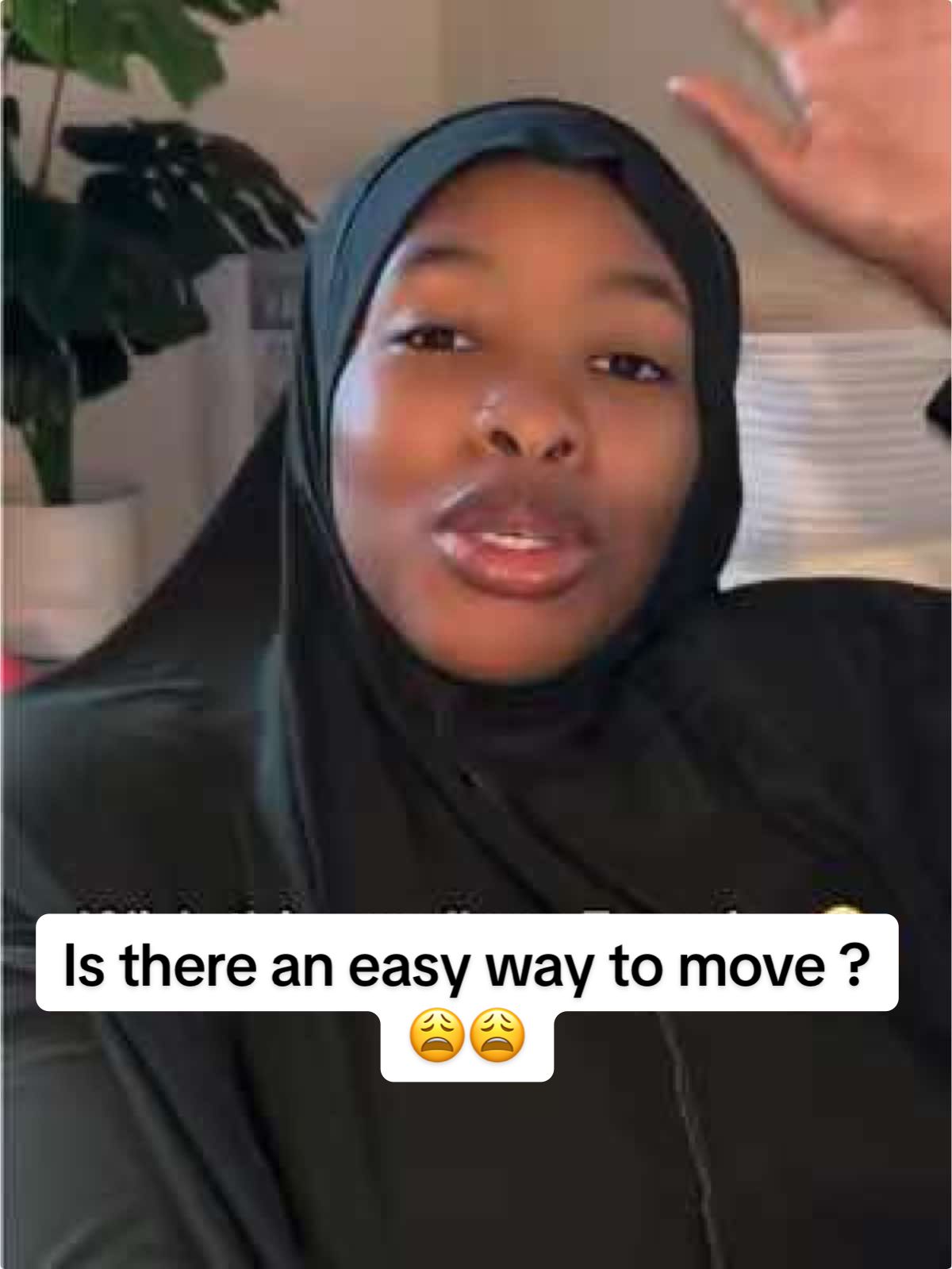 A post by @massangeshome on TikTok caption: Moving is not a joke 😩