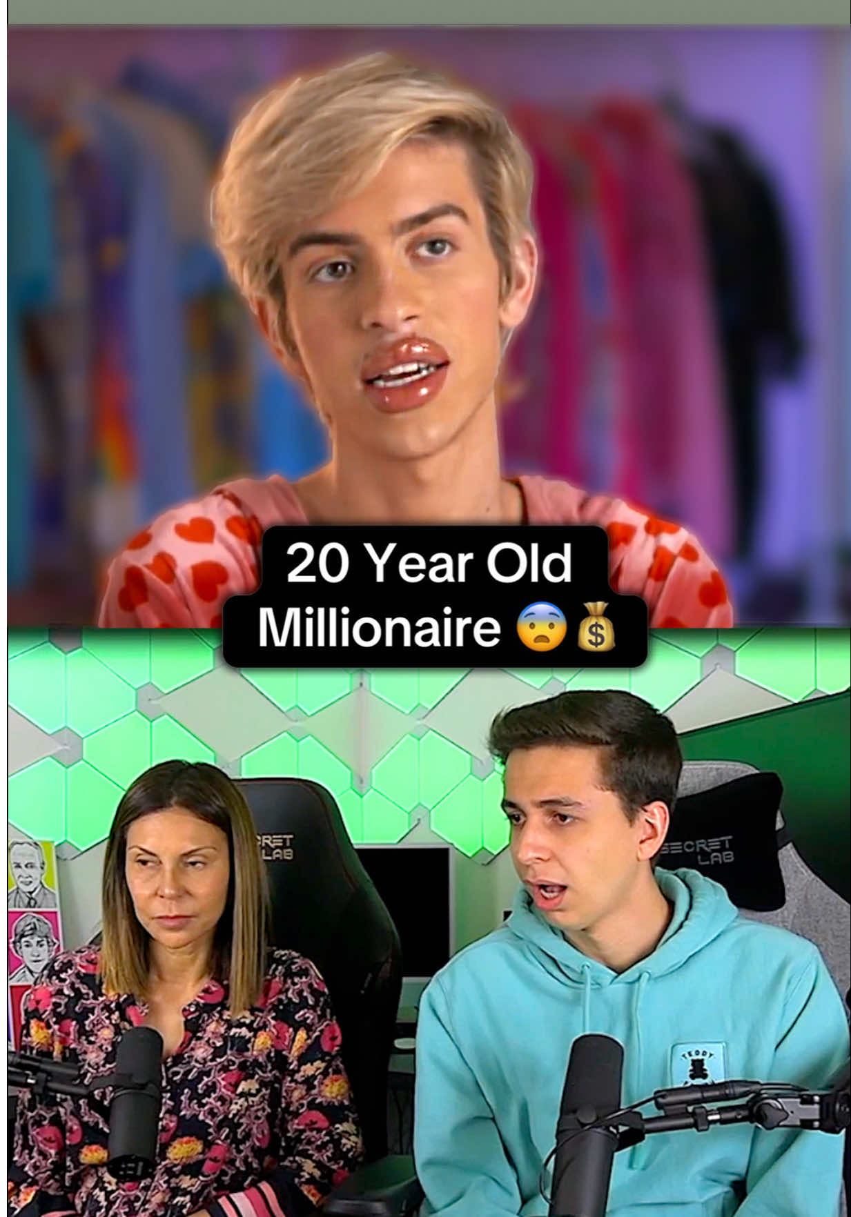 A post by @gabe on TikTok caption: 20 Year Old ‘Sugar Baby’ Millionaire 😳💰