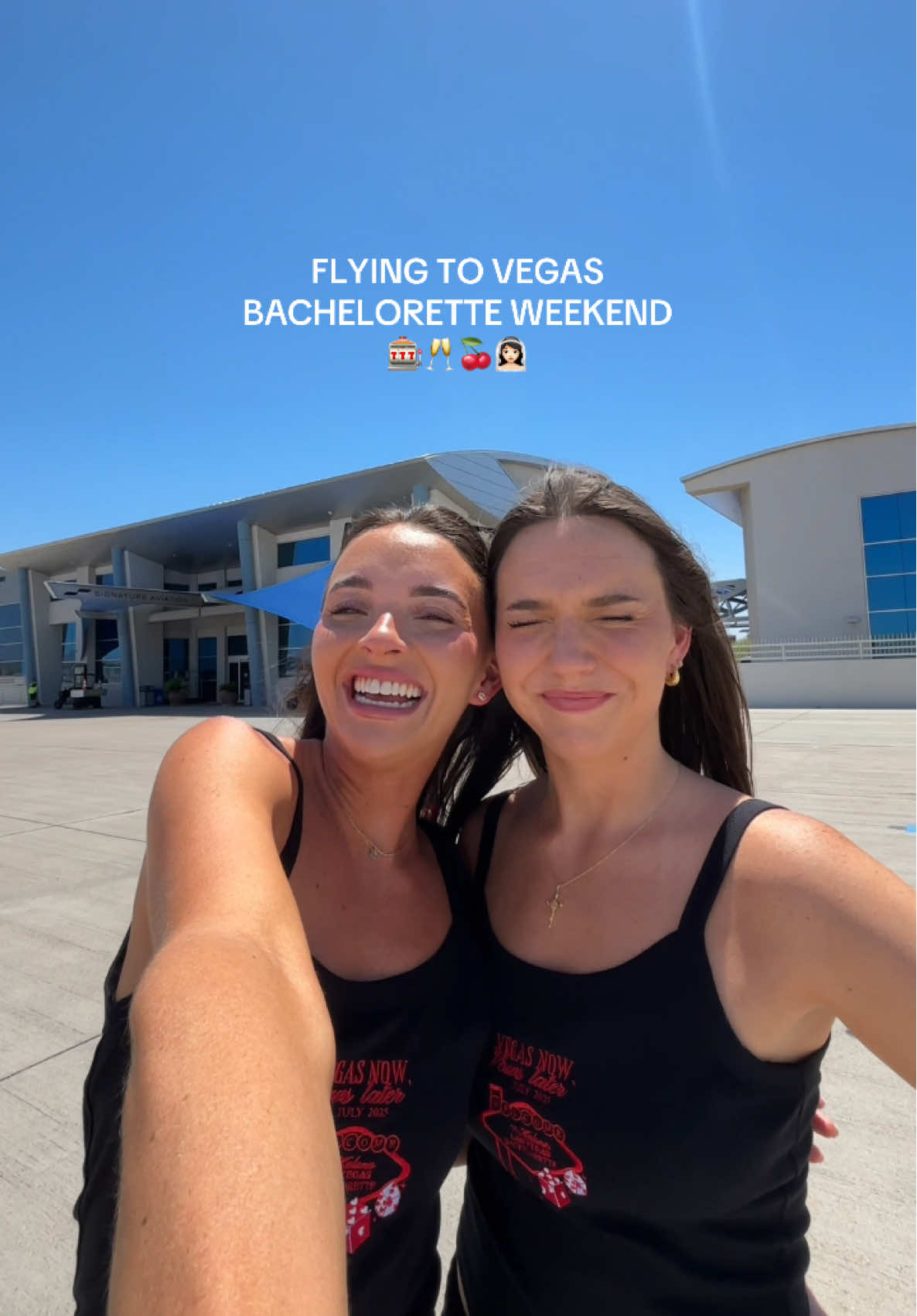 A post by @kencradic on TikTok caption: first and probably last time ever flying like this….so excited for our BRIDE🥹🤭👰🏻‍♀️👰🏻‍♀️ #bachelorette #bacheloretteparty #fyp #foryou #vegasbachelorette #vegasbaby  