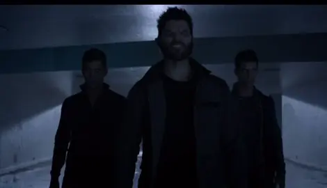 A post by @scott00945 on TikTok caption: Void Stilles vs Derek and the twins 🐺😈😡#рекомендации #рек #волчонокteenwolf #voidstiles #derekhale #twins #nogitsune #viral 